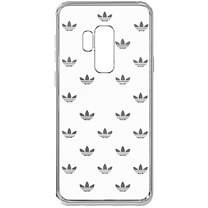 Adidas Clear Case Силиконовый чехол для Samsung G965 Galaxy S9 Plus Серебряный