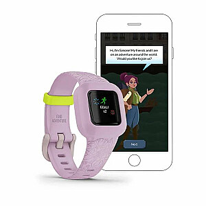 Garmin Vivofit Junior 3 rozā ziedi