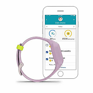 Garmin Vivofit Junior 3 rozā ziedi