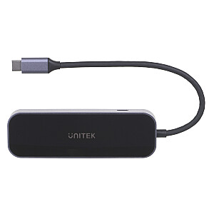 UNITEK HUB USB-C 3.1, RJ-45, 3XUSB-A, HDMI, 4K, PD100W