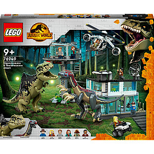 LEGO Jurassic World Attack of the Giganotosaurus and Therizinosaurus (76949)