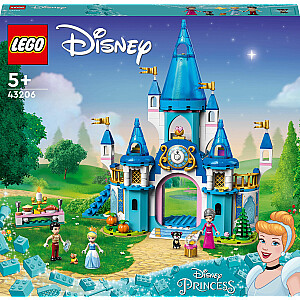 Pelnrušķītes un prinča burvīgā pils LEGO Disney (43206)
