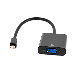 Cabletech Video Adapteris mini Display Port uz VGA Melns