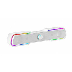 Mars Gaming MSBXW Bluetooth 5.0 Soundbar Skaļruņis ar RGB / AUX / 10W