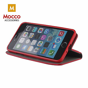 Mocco Smart Magnet Book Case Grāmatveida Maks Telefonam Huawei Mate 20 Sarkans