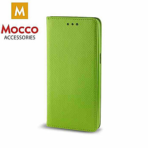Mocco Smart Magnet Book Case Grāmatveida Maks Telefonam Huawei Mate 20 Zaļš