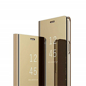 Mocco Clear View Cover Case Grāmatveida Maks Telefonam Samsung N970 Galaxy Note 10 Zeltains