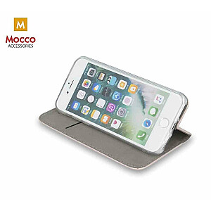 Mocco Smart Magnetic Book Case Grāmatveida Maks Telefonam Huawei Y5 / Y5 Prime (2018) Rozā