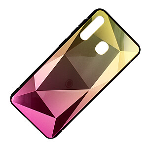 Mocco Stone Ombre Back Case Silikona Apvalks Ar Krāsu Gradientu Priekš Apple iPhone 11 Pro Max Dzeltens - Rozā