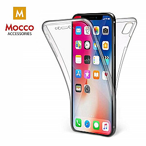Mocco Double Side Case 360 Apvalks Priekš Apple iPhone X / XS Caurspīdīgs