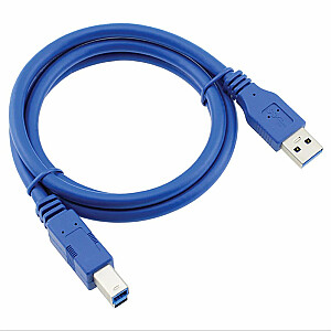 RoGer USB 3.0 A-plug AM-BM Кабель для принтера 1.5m синий