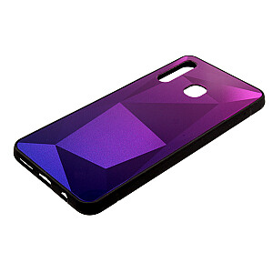 Mocco Stone Ombre Back Case Silikona Apvalks Ar Krāsu Gradientu Priekš Apple iPhone X / XS Violets - Zils
