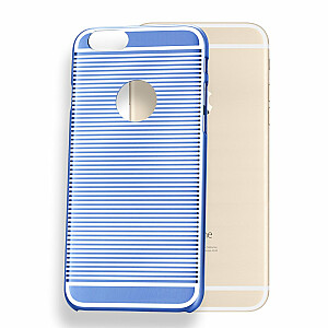 X-Fitted Пластиковый чехол для Apple iPhone  6 / 6S Синий / Зебра