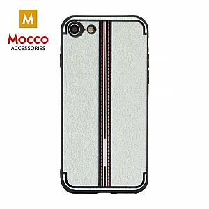 Mocco Trendy Grid And Stripes Силиконовый чехол для Apple iPhone 7 Plus / 8 Plus Белый (Pattern 3)