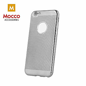 Mocco Luxury Силиконовый чехол для Samsung G930 Galaxy S7 Серебряный