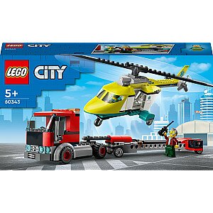 LEGO City helikoptera glābšanas pārvadātājs (60343)