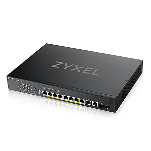 Zyxel XS1930-12HP-ZZ0101F tīkla slēdzis pārvaldīts L3 10G Ethernet (100/1000/10000) Power over Ethernet (PoE) melns