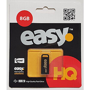 IMRO EASY/8GB USB Type-A 2.0 zibatmiņas disks melns