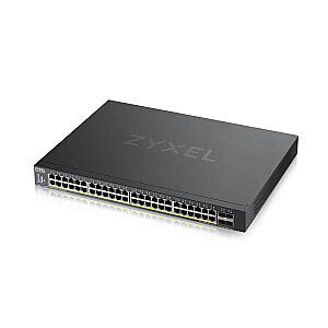 Zyxel XGS1930-52HP Managed L3 Gigabit Ethernet (10/100/1000) Power over Ethernet (PoE), черный