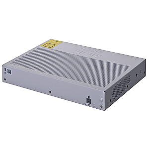 Cisco CBS350-8FP-E-2G-EU tīkla slēdzis pārvaldīts L2/L3 Gigabit Ethernet (10/100/1000), sudraba krāsa