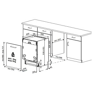 Встраиваемая посудомоечная машина BEKO BDIN38521Q