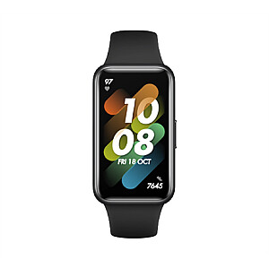 Huawei Band 7 1.47”, Smart watch, GPS (satellite), AMOLED, Touchscreen, Heart rate monitor, Waterproof, Bluetooth, Black