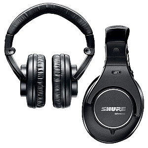 Shure SRH840 vadu austiņas, melnas