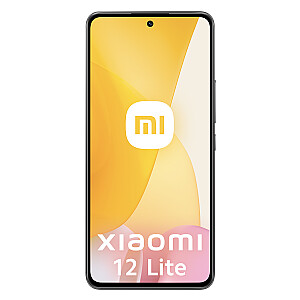 Xiaomi 12 Lite 16,6 cm (6,55 collas) ar divām SIM kartēm Android 12 5G C tipa USB 8 GB 128 GB 4300 mAh, melns