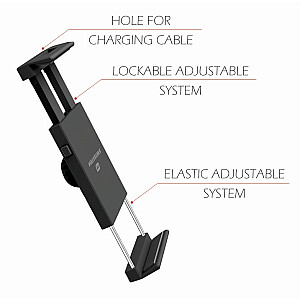 Swissten S-Grip T1-HK Universāls Auto Stiprinājums Planšetēm / Telefoniem / GPS