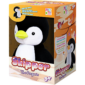 PUGS AT PLAY Staigājošs un runājošs pingvīns - Skipper, 23cm
