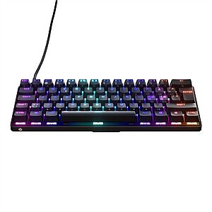 SteelSeries Gaming Keyboard Apex 9 Mini, RGB LED light, NOR, Black, Wired