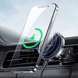 Joyroom JR-ZS240 Magnetic Wireless Car Charge Holder Black