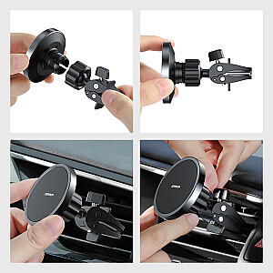 Joyroom JR-ZS240 Magnetic Wireless Car Charge Holder Black