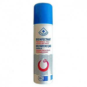 DEZINFEKCIJAS LĪDZEKLIS AEROSOLĀ ROKĀM UN VIRSMĀM 0.15L, Arkolat