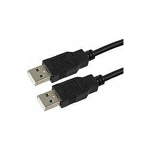 Gembird USB-A — USB-A kabelis 1,8 m melns (CCP-USB2-AMAM-6)