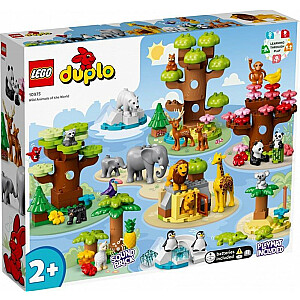 LEGO DUPLO Pasaules savvaļas dzīvnieki (10975)