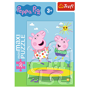 TREFL PEPPA PIG Мини-макси пазл Свинка Пеппа, 20 шт.
