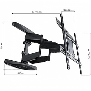 TECHLY 308886 Techly Wall mount for TV L