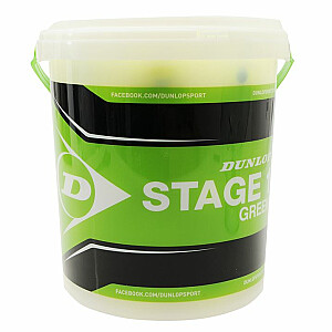 Теннисные мячи Dunlop STAGE 1 GREEN 60-bucket IFT