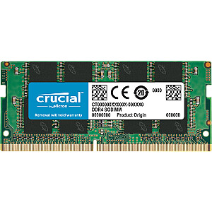 Izšķirošais CT8G4SFRA266 8 GB 1 x 8 GB DDR4 2666 MHz atmiņas modulis
