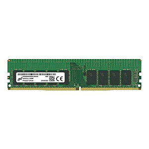 Server Memory Module MICRON DDR4 16GB UDIMM/ECC 3200 MHz CL 22 1.2 V MTA9ASF2G72AZ-3G2R