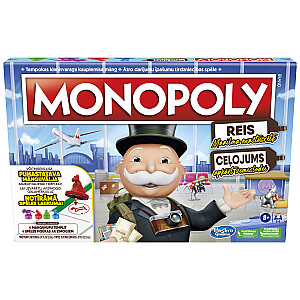 MONOPOLY Galda spēle "Monopoly - World Tour",  (igauņu un latviešu val.)