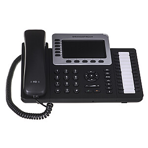 Grandstream Networks GXP-2160 IP telefons melns vadu TFT klausule 6 līnijas