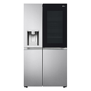 Amerikāņu ledusskapis-saldētava LG InstaView™ ThinQ™ GSXV90BSAE