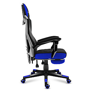 Huzaro Combat 3.0 spēļu krēsla tīkla sēdeklis, melns, zils