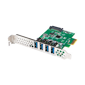 Lanberg PCI-E 4x USB 3.1 kontrolieris