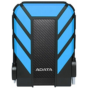 ADATA HDD HD710 2TB zils / melns ārējais disks (AHD710P-2TU31-CBL)