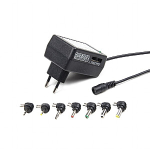 EnerGenie strāvas adapteris/invertors EG-MC-009 iekšējais 24 W melns