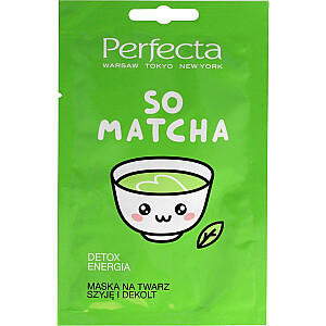 Perfecta So Matcha Detox маска для лица очищающая энергия 10 мл