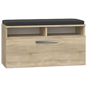 Topeshop RIVA SZAFKA SONOMA apavu organizators Closed Oak